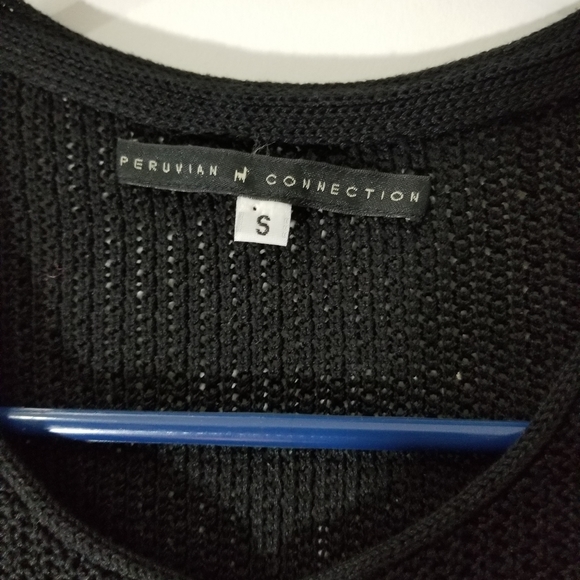 Peruvian Connection Floral Embroidered Cardigan S - Picture 3 of 3